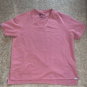 M Figs Mauve Scrub Top - limited edition style